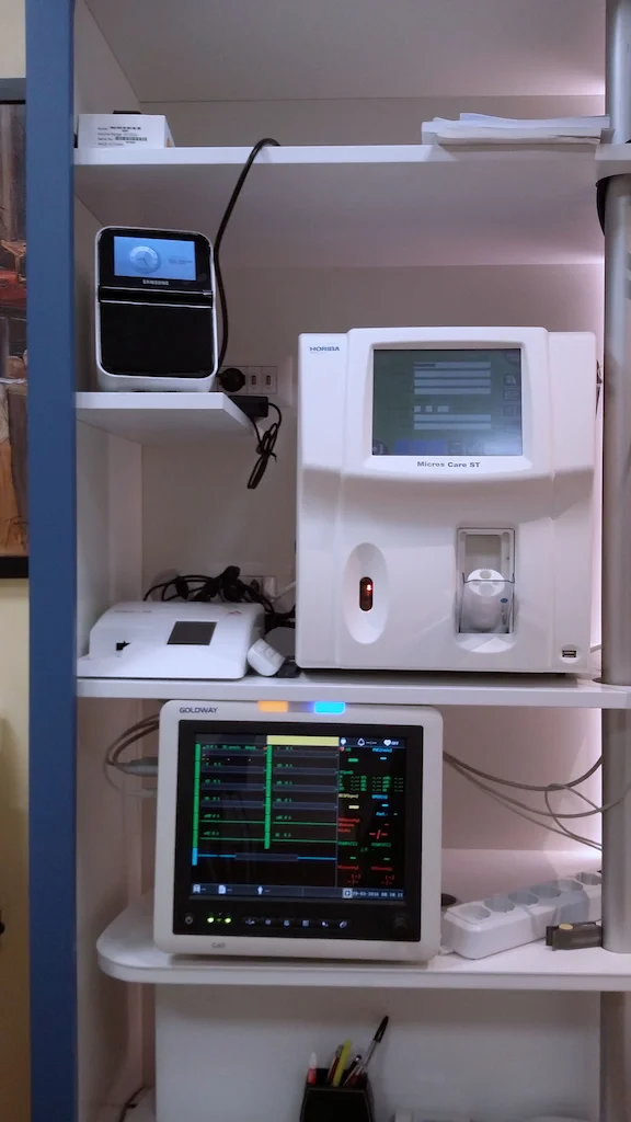 Apparecchiature diagnostiche dello studio